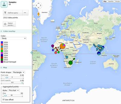 Pf3k Sample Locations